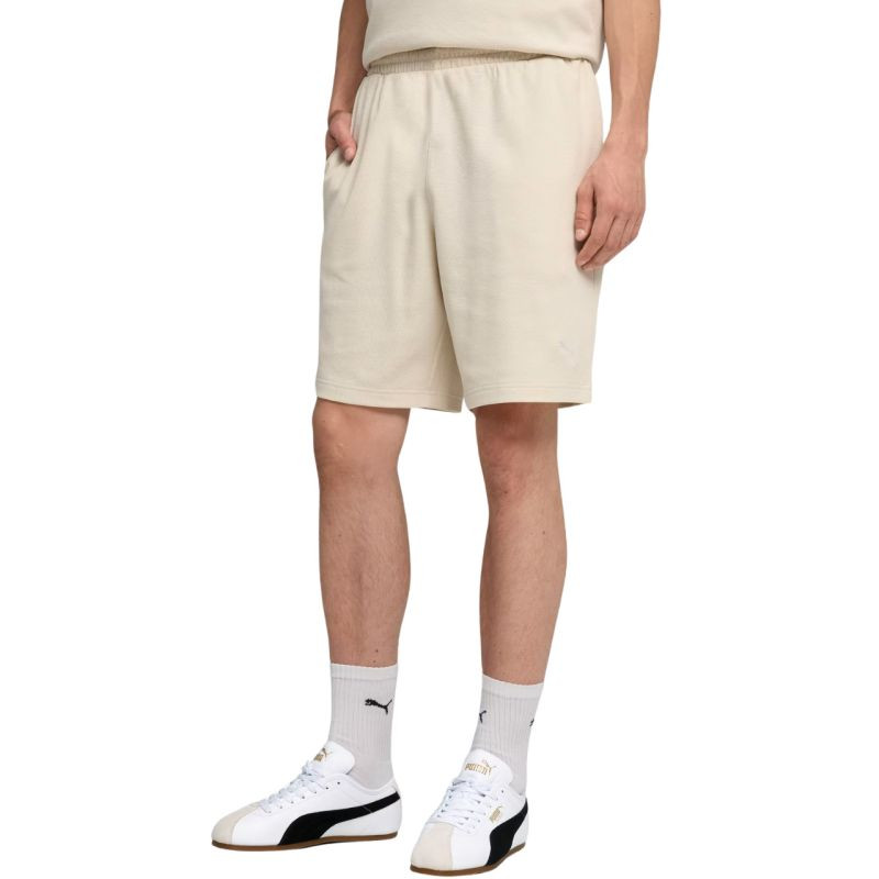 Pánské kraťasy Puma ESS Elevated Relaxed, béžové, 692021 87 - Pánské oblečení Muži kraťasy