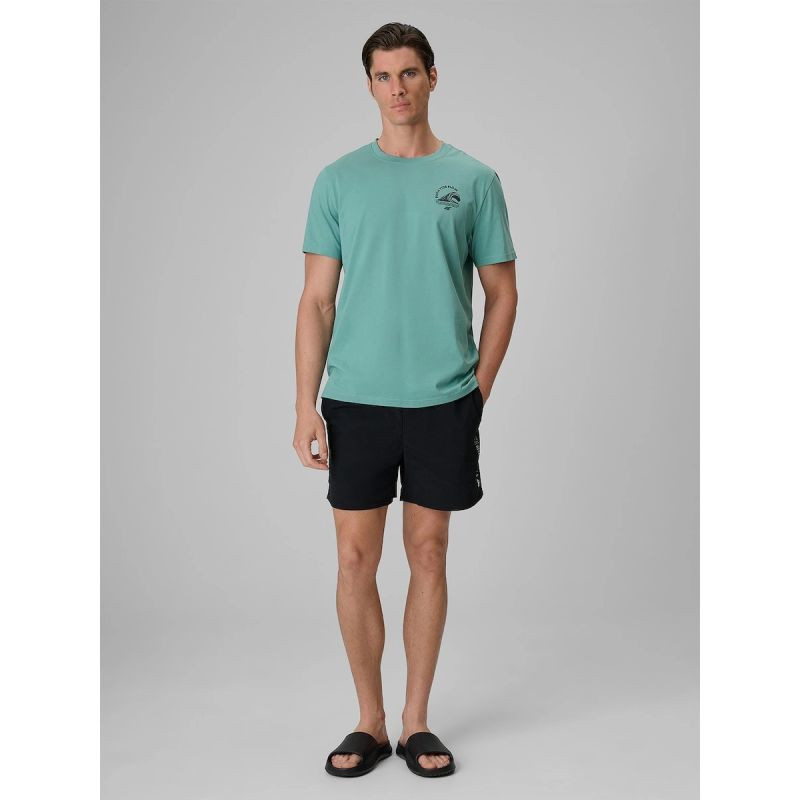 Pánské plážové šortky typu boardshorts s filtrem UPF50+ 4F 4FRSS26UBDSM258-20S