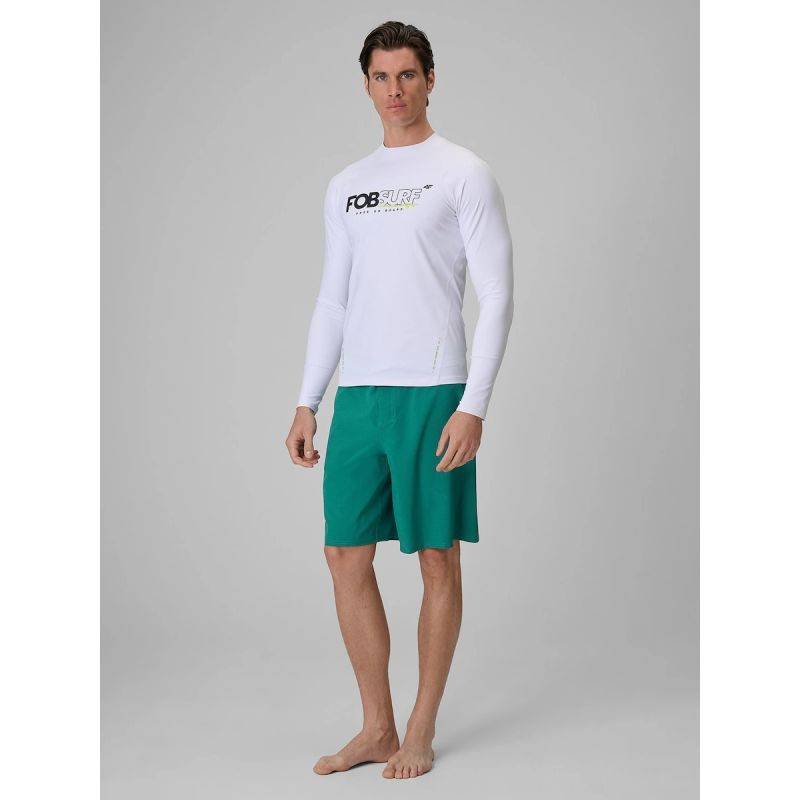 Pánské plážové šortky typu boardshorts s&nbsp;filtrem UPF50+ 4F 4FRSS26UBDSM267-46S