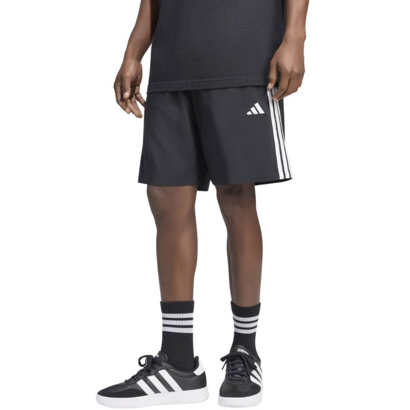 Pánské šortky adidas Essentials 3-Stripes Chelsea Lite Woven, černé, KY6510