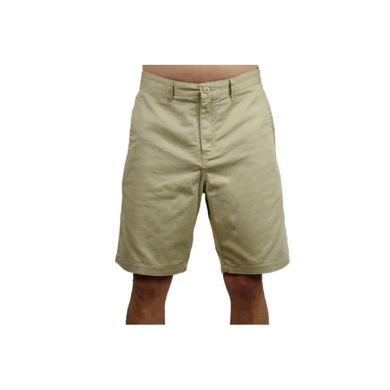 Pánské šortky Authentic Stretch 50 VN0A2ZY9YKD beige - Vans
