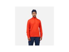 Pánská mikina ROSSIGNOL MID LAYER STRETCH HZ, oranžová