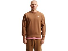 Pánská mikina Nike Club FT světle hnědá FN3888 270