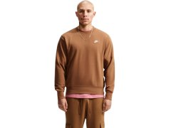 Pánská mikina Nike Club FT světle hnědá FN3888 270 S