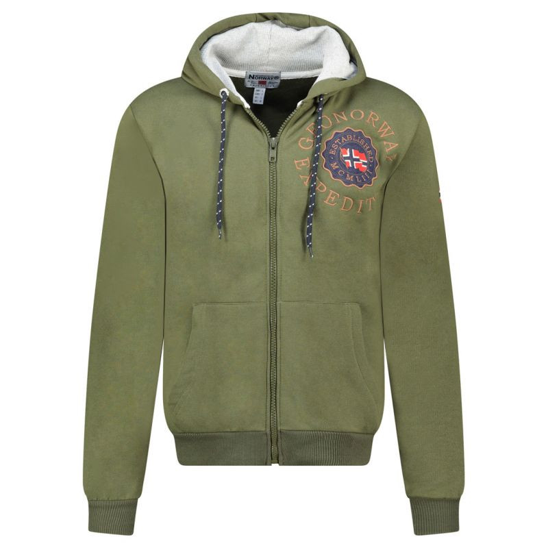 Mikina Geographical Norway Geganto DB 100 M WZ3028H/GN-Kaki pánské