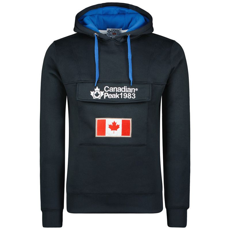 Canadian Peak GADREAK NAVY-BLUE RM MEN 054 mikina (RBMWW6298H/CP-MARINE) - Pánské oblečení Muži mikiny