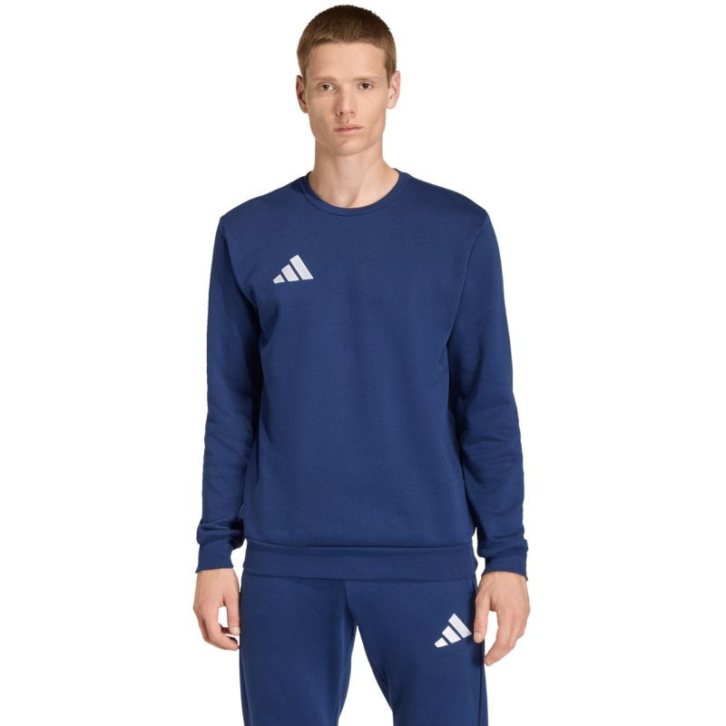 Pánská mikina adidas Entrada 26 Sweat Top navy blue JZ6574 - Pánské oblečení Muži mikiny