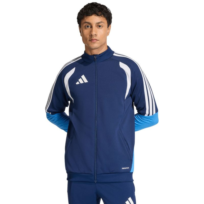Pánská mikina adidas Tiro 26 Competition Training navy blue JY8865 pánské provedení - Pánské oblečení Muži mikiny
