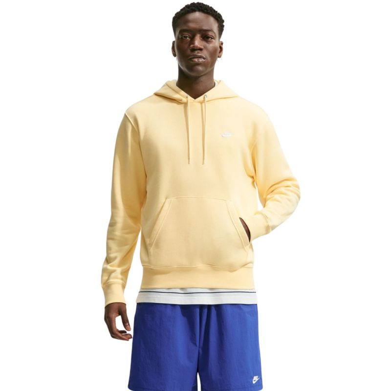 Pánská mikina Nike Club BB, žlutá, FN3859 722, 2XL