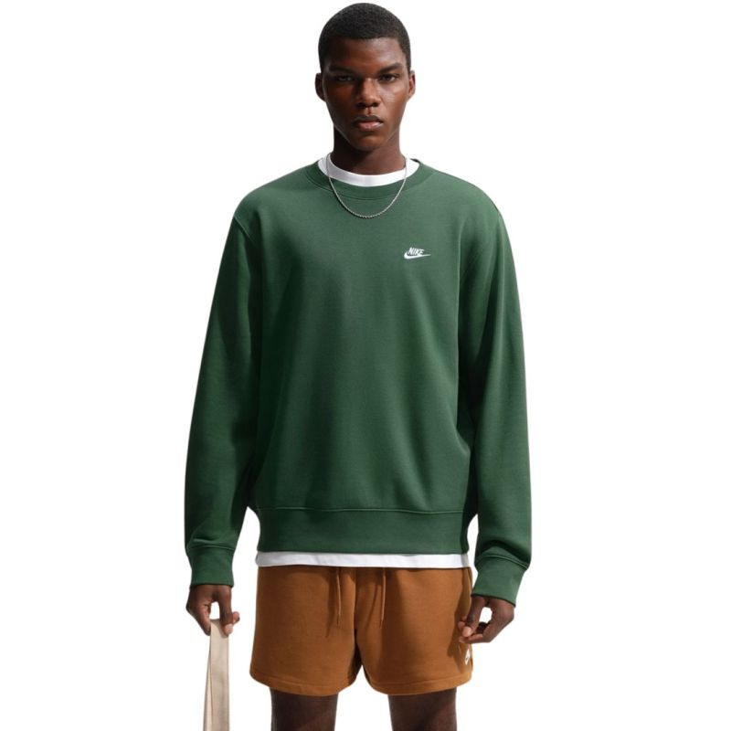 Pánská mikina Nike Club BB, zelená, FN3886 323, 2XL