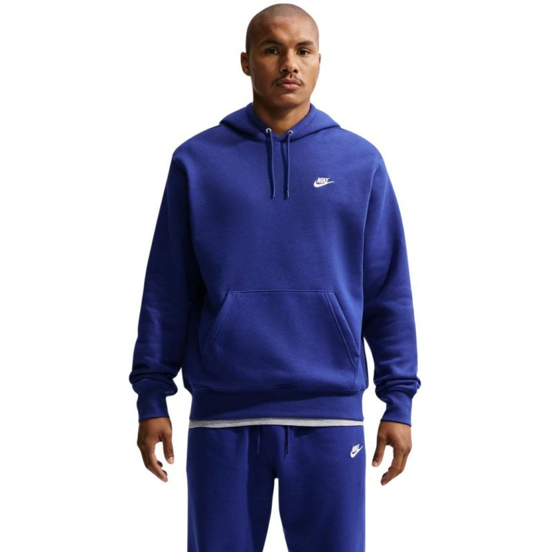 Pánská mikina Nike Club BB, modrá, FN3859 455, 2XL
