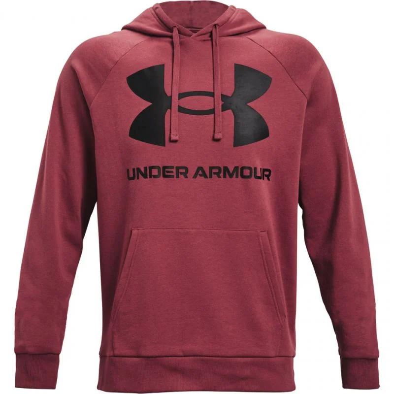 Pánská mikina Rival Fleece Big Logo HD M1357093 652 - Under Armour - Pánské oblečení Muži mikiny