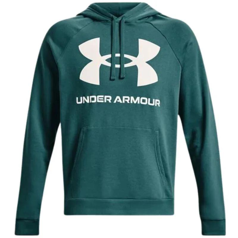 Pánská mikina Rival Fleece Big Logo HD M 1357093 722 - Under Armour - Pánské oblečení Muži mikiny