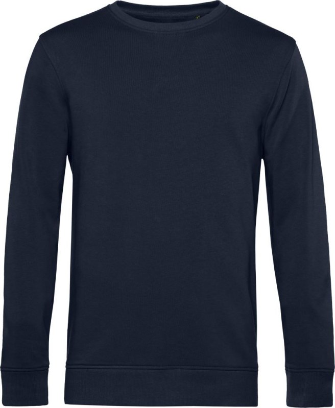 B&C Inspire Crew Neck_° Pánská mikina 01.U31B navy blue - Pánské oblečení Muži mikiny