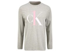 Pánské tričko NM2017E PGK šedá - Calvin Klein