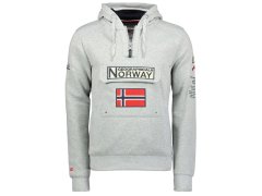 Geographical Norway 3/4 sweatshirt Gymclass 100 M WU4184H/GN B-Grey pánské