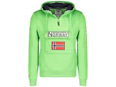 Geographical Norway sweatshirt Gymclass 054 Pop M WW4181H/GN-Flashy green pánské
