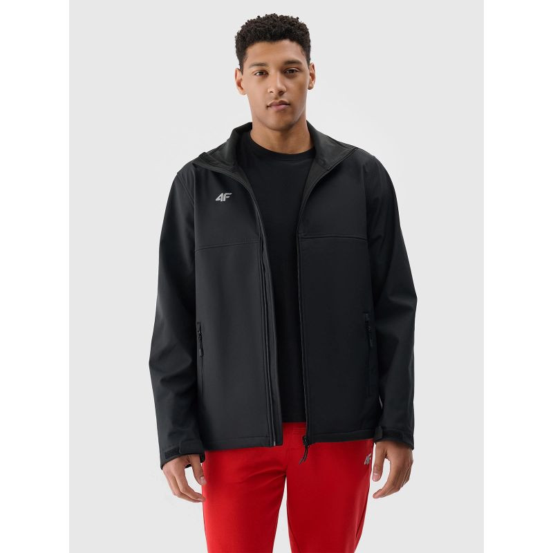 Pánský větruodolný softshell 5000 s membránou 4F NOSH4SFM351B-20S
