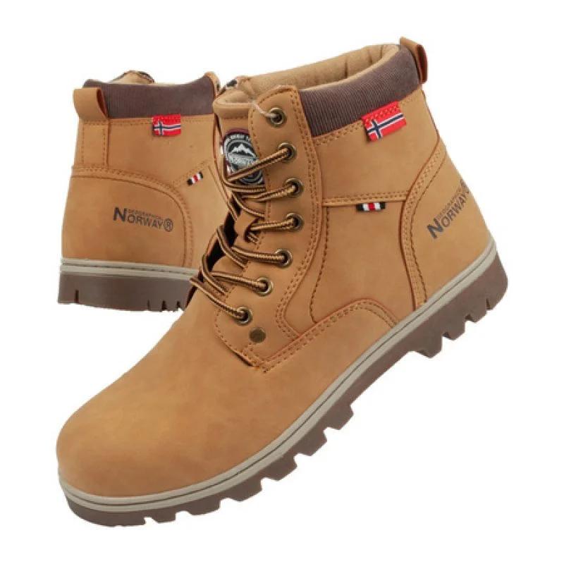 Geografické Norsko pánská obuv M WALK-GN CAMEL