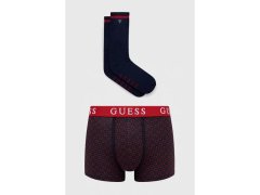 Set boxerek a ponožek U1BG01K6YW1 - P70V - Červenomodrá - Guess