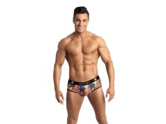 Pánské boxerky otevřené Comics jock bikini - Anais