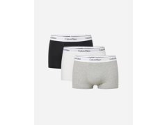 Pánské boxerky NB2380A MP1 černá/bílá/šedá - Calvin Klein