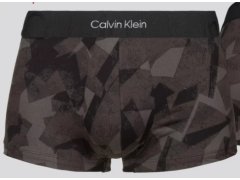 Pánské boxerky NB3321A 5VE černá/šedá - Calvin Klein