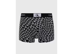 Pánské boxerky NB3403A ACR černá/bílá - Calvin Klein