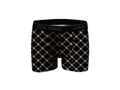 Pánské boxerky John Frank JFBDMET101-CHAIN GOLD