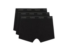 Pánské boxerky Puma, balení po 3 kusech, černé, 947130 03