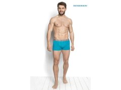 Boxerky 34253-90X 2 ks: tyrkysová + grafitová - Henderson