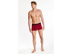 Boxerky Option 38286-MLC Oranžová a&nbsp;tmavě modrá Sada 2 kusů - Henderson