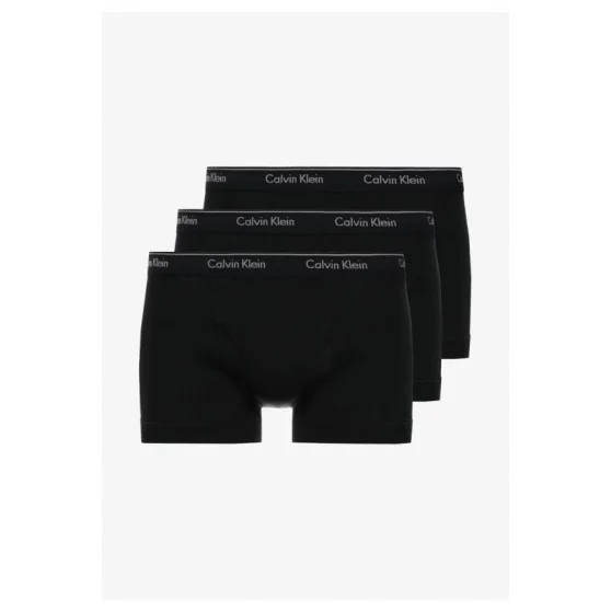 Boxerky 3pcs NB1893A 001 černá - Calvin Klein - Pánské oblečení Muži spodní prádlo boxerky