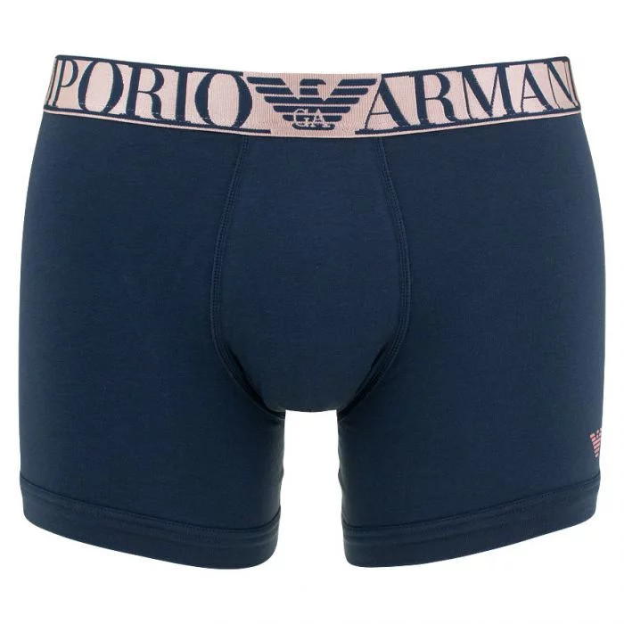Pánské boxerky 110818 1A512 - 00135 - Modro-růžové - Emporio Armani - Pánské oblečení Muži spodní prádlo boxerky