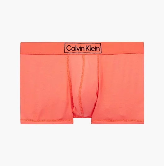 Boxerky NB3083A SCQ - oranžová - Calvin Klein - Pánské oblečení Muži spodní prádlo boxerky