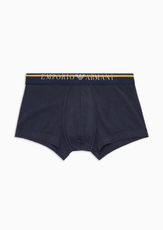 Pánské boxerky 111866 3F525 00135 černé - Emporio Armani