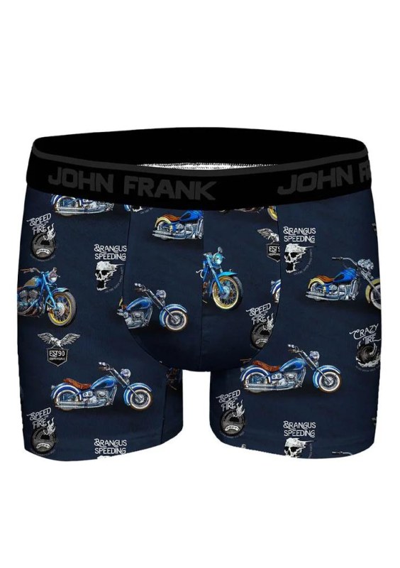 Pánské boxerky John Frank JFBD371-MOTO