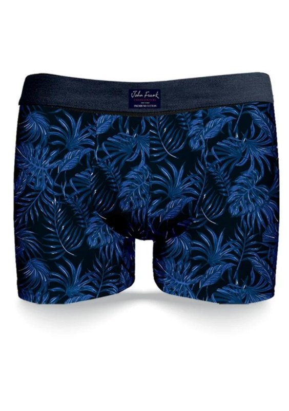 Pánské boxerky John Frank JFBUC146-LEAF