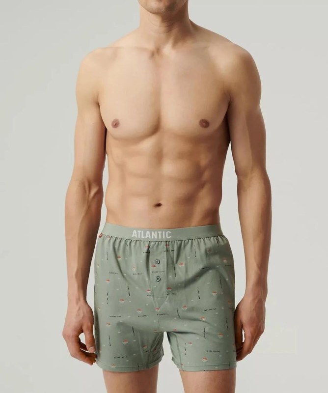Boxerky Atlantic 2MBX-075 A2 S–2XL - Pánské oblečení Muži spodní prádlo boxerky