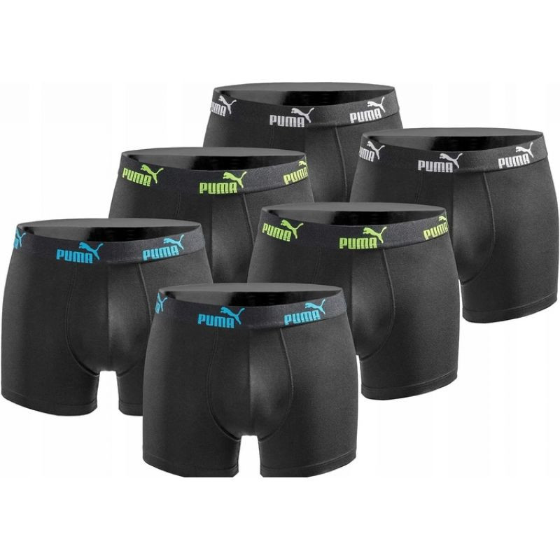Boxerky Puma 6-pack M 1000035474469030 - Pánské oblečení Muži spodní prádlo boxerky