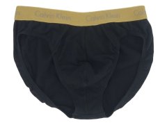 Pánské slipy M5310E-Q47 černo-zlaté - Calvin Klein