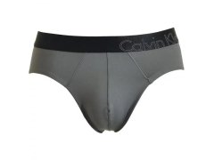Slipy NU8658A-5GS šedá - Calvin Klein