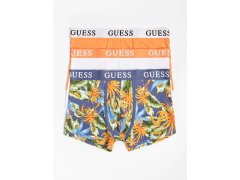Pánské trenýrky U1GG05K6YW1 P549 oranžová/modrá/bílá - GUESS