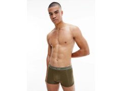 Pánské trenýrky Essential - NB2864A - RBN - Khaki - Calvin Klein