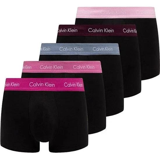 Trenýrky V-day Limited Edition 5pack NB2631A - WGI Odstíny růžové - Calvin Klein