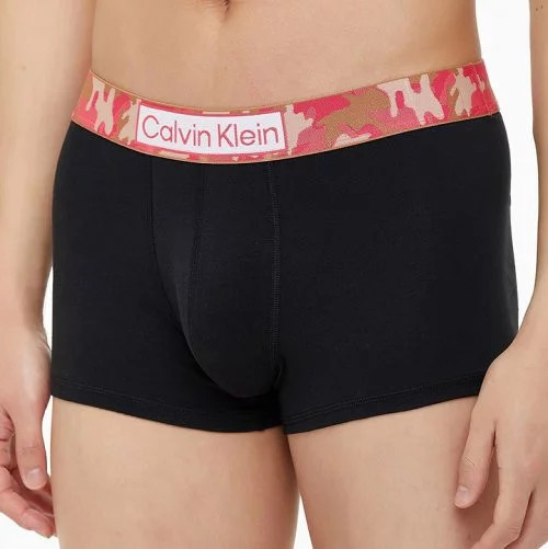 Trenýrky Camo NB3140A - 0YB - černá - Calvin Klein