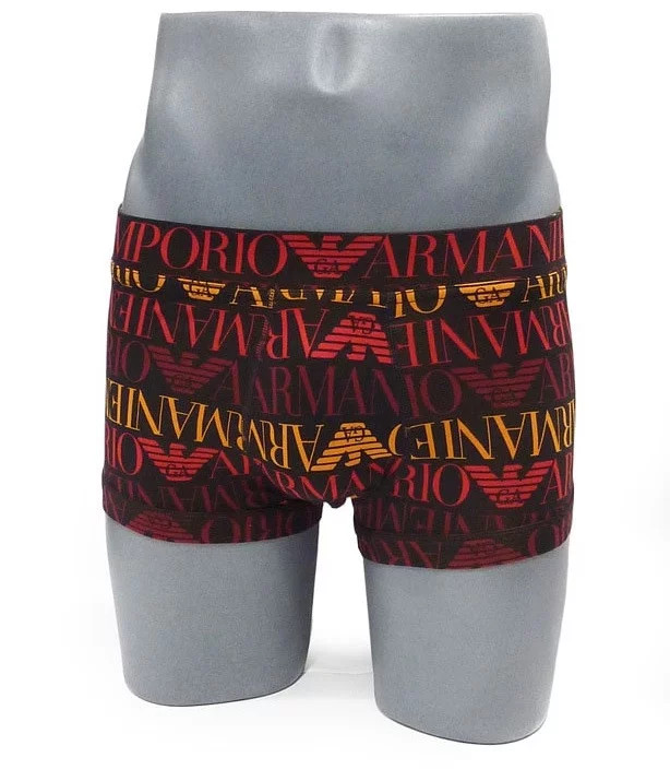 Pánské trenýrky 111628 2R506 12221 - černá/mix barev - Emporio Armani - Pánské oblečení Muži spodní prádlo trenýrky