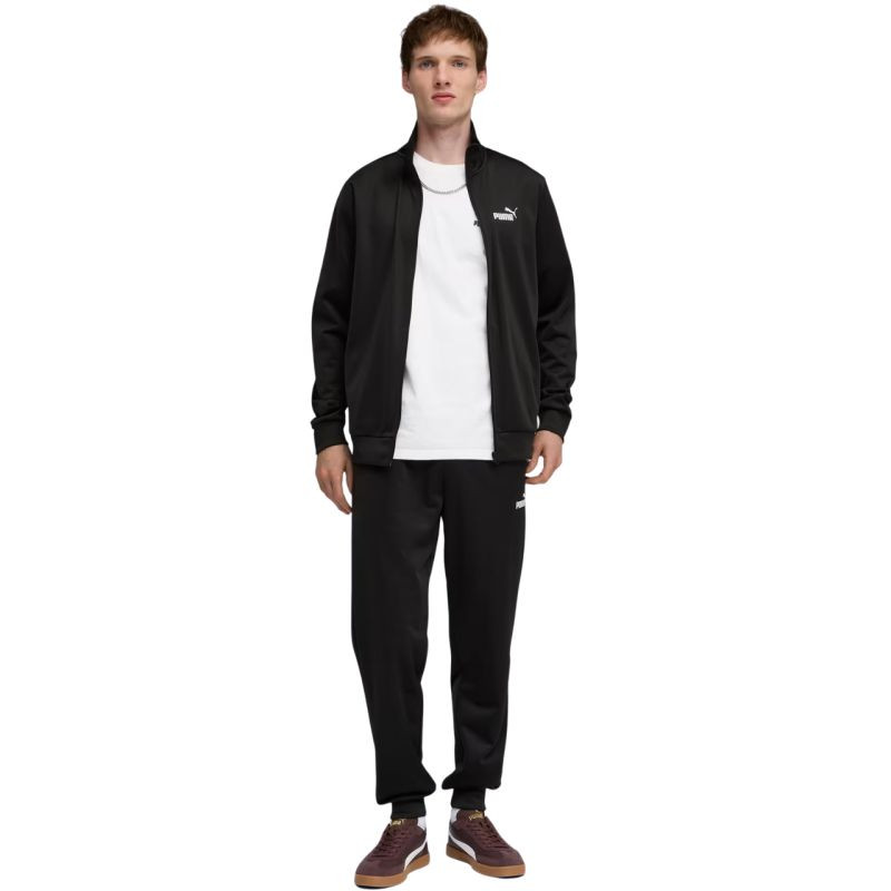 Pánské tepláky Puma Ess No.1 Logo Poly černé 692630 01 - Pánské oblečení Muži tepláky