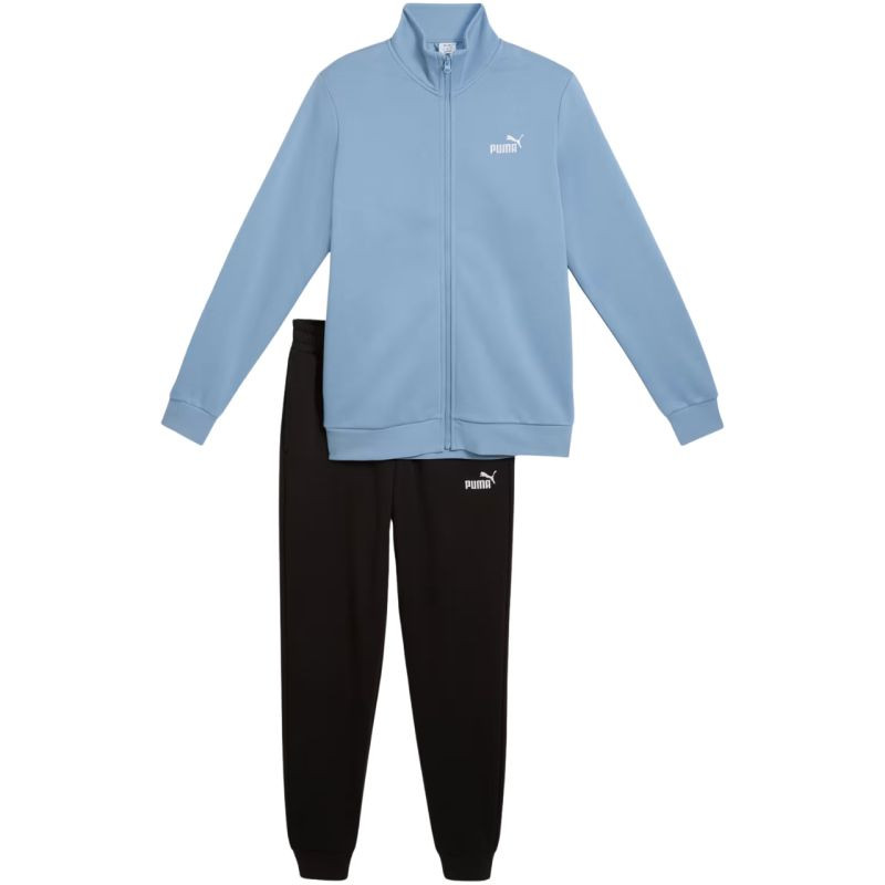 Pánská tepláková souprava Puma ESS Sweat Suit FL, modro-černá, 688175, velikost 28