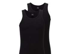 Pánský nátělník 2ks 50325406 001 černá Hugo Boss
